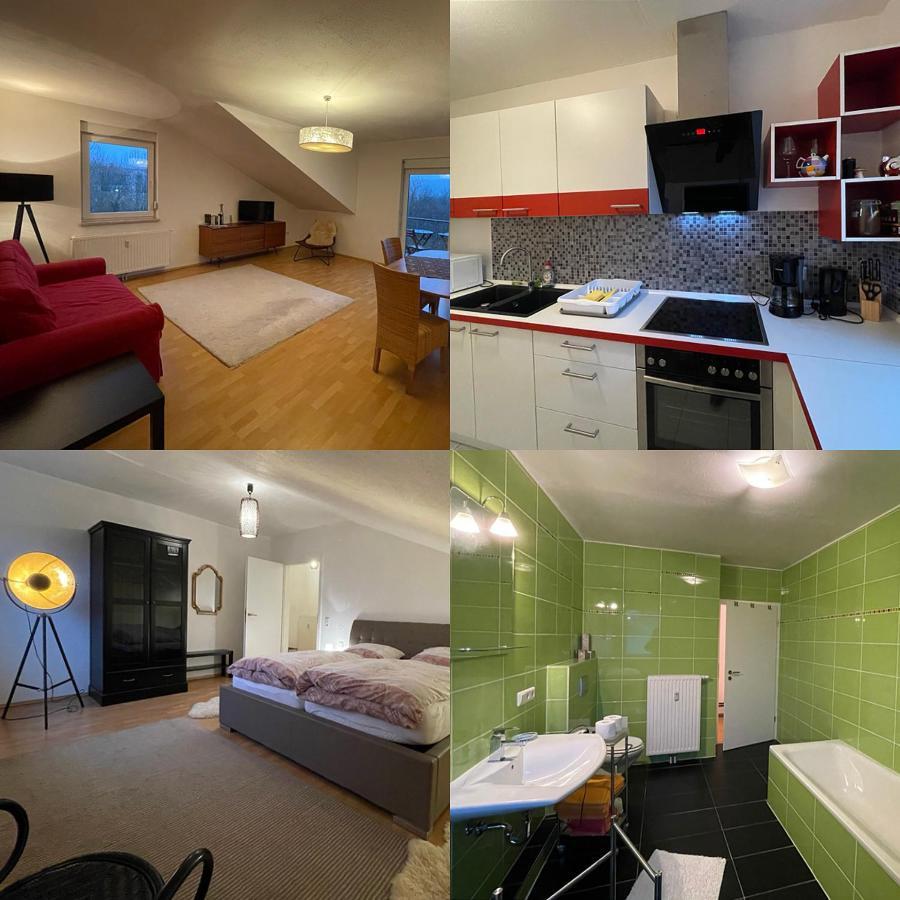 Ferienwohnung Balkonblick Am Hirschberg Санкт-Вендель Экстерьер фото